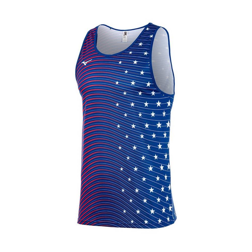 Mizuno Men's Printable Tank Top Navy (421867-GHN)